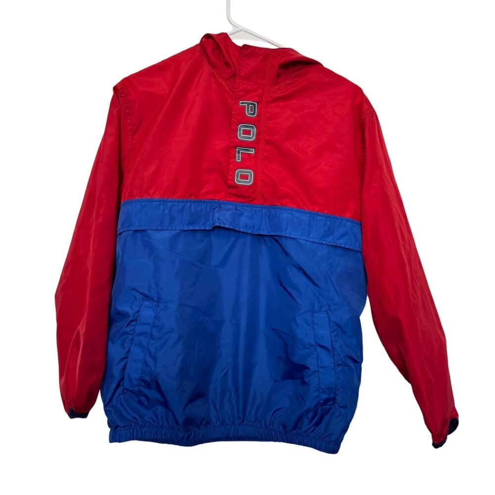Vintage Polo Ralph Lauren Colorblock Pullover Windbreaker